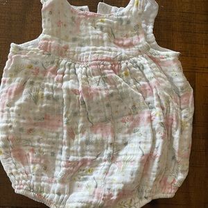 Angel Dear Bubble Romper Narwhal